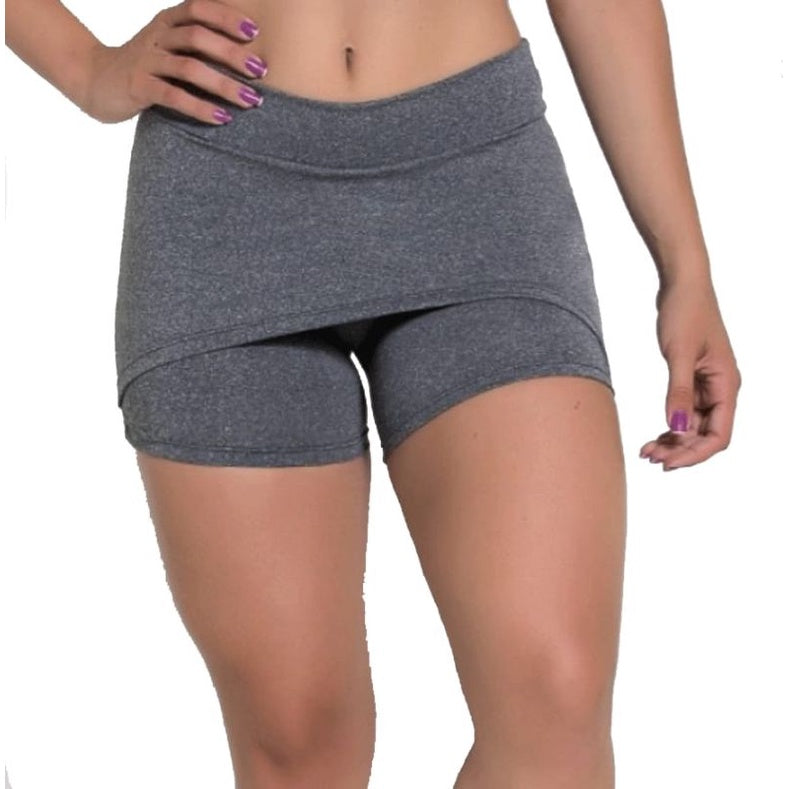 Short Saia Fitness Feminino Moda Fitness Academia Suplex