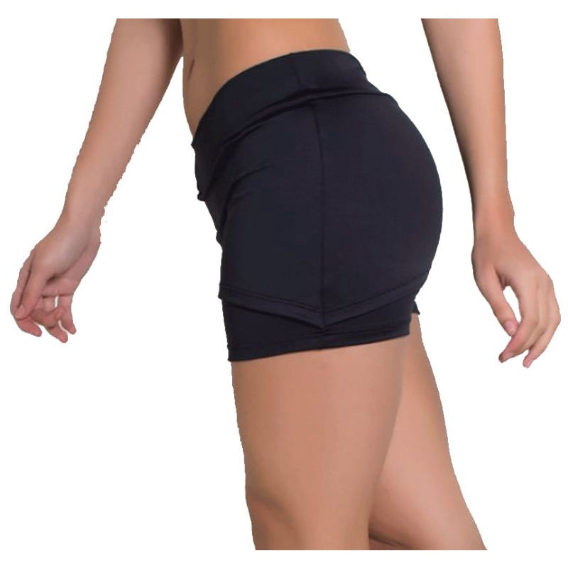 Short Saia Fitness Feminino Moda Fitness Academia Suplex