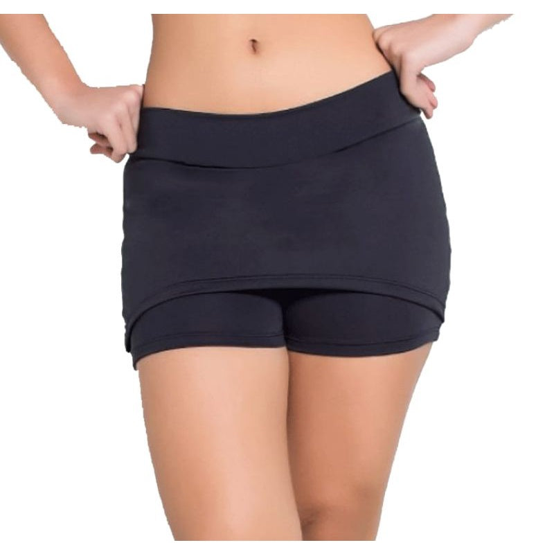 Short Saia Fitness Feminino Moda Fitness Academia Suplex