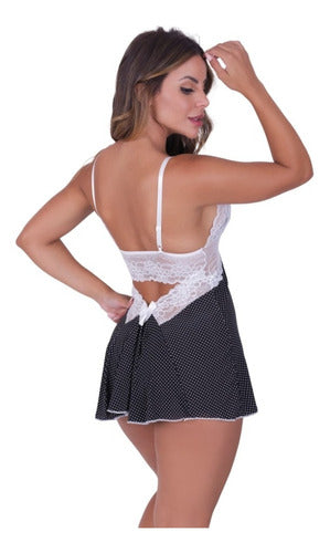 Camisola Sensual De Renda Sem Bojo Linha Noite Pijama